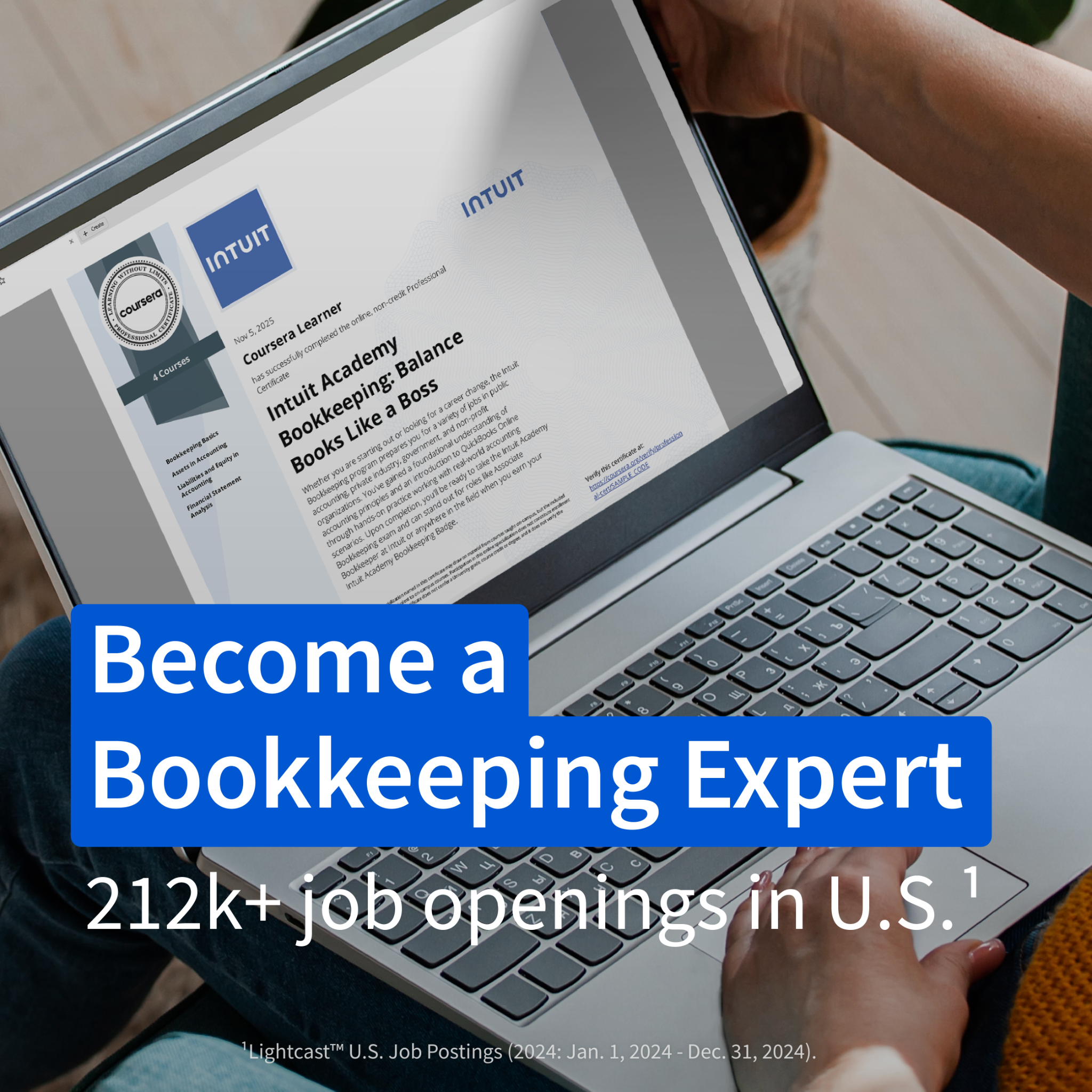 Coursera Facebook ad