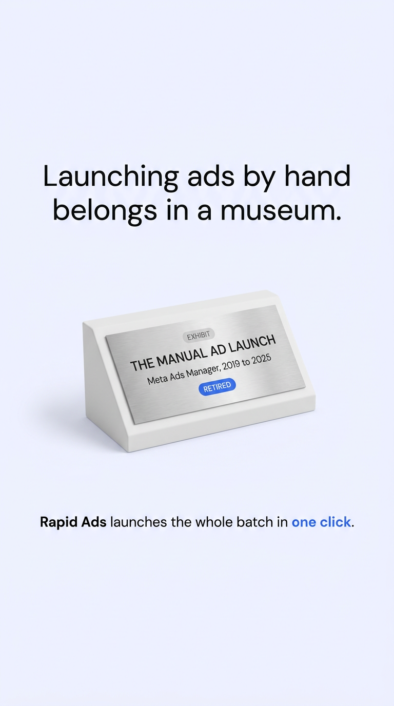 Rapid Ads Facebook ad