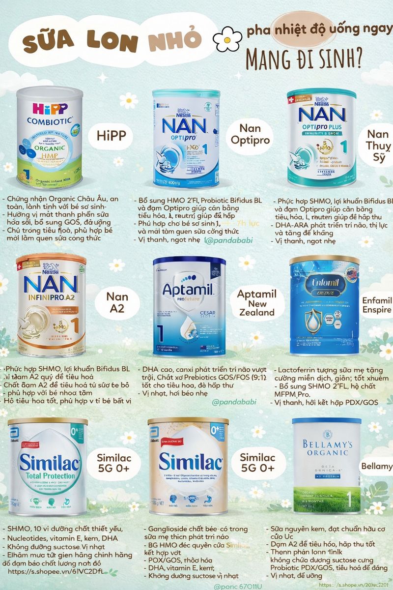 Cẩm Nang Mẹ & Bé Facebook ad: Review các dòng sữa công thức TIỆN LỢI…