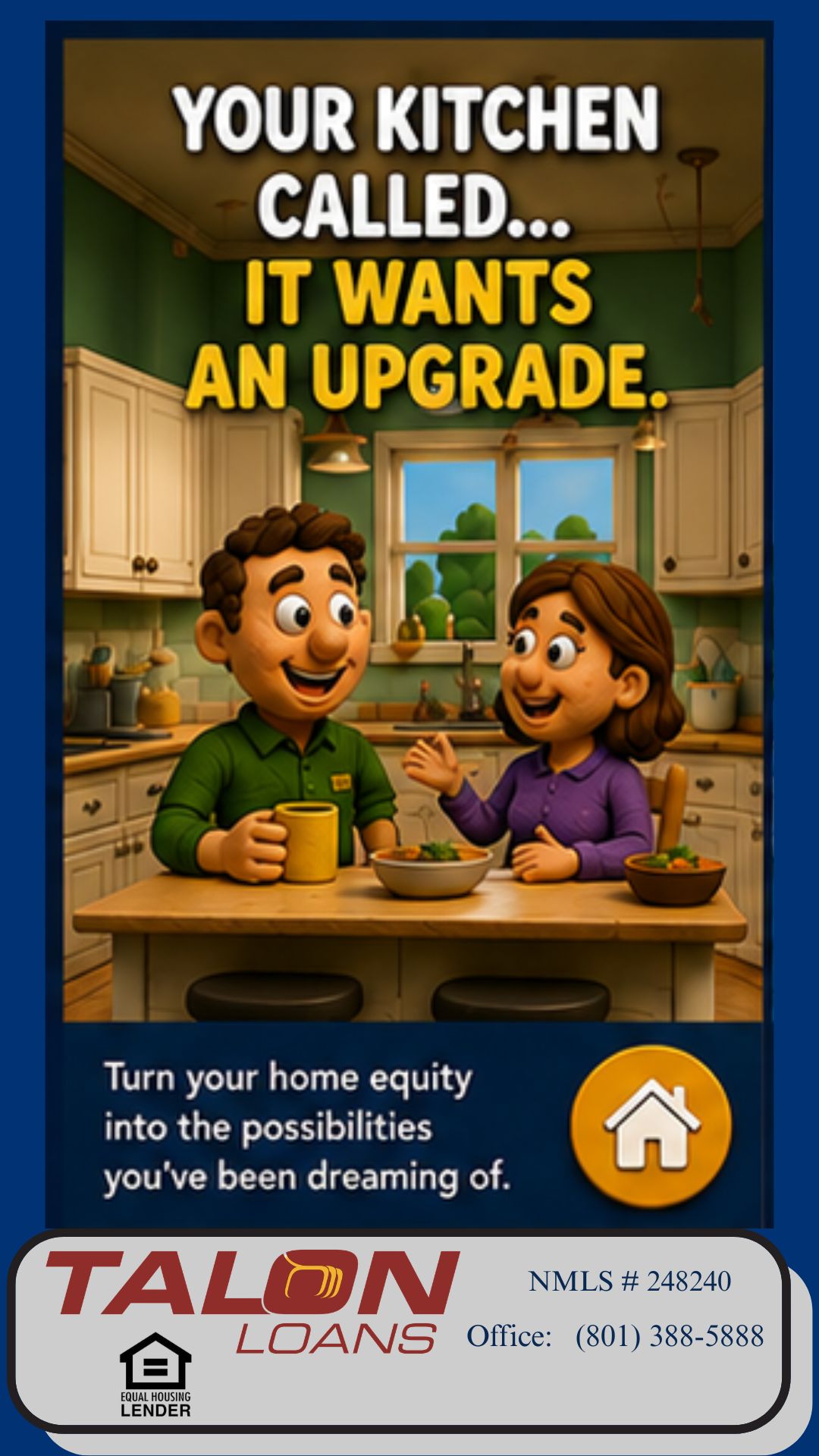 Talon Loans LLC, NMLS 248240 Facebook ad