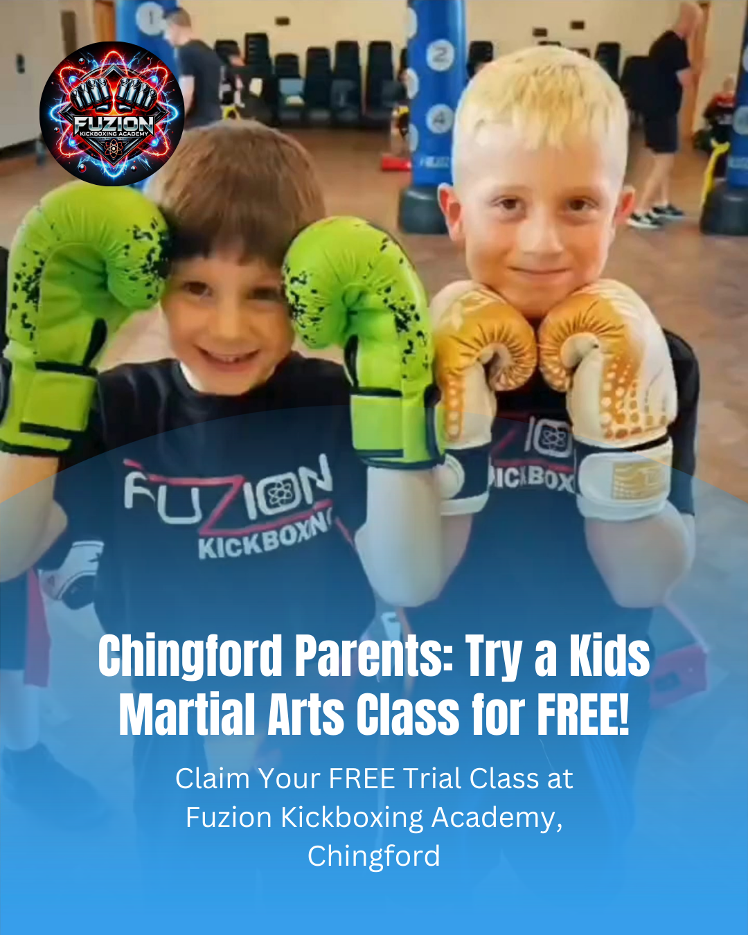 Fuzion Martial Arts Academy Chingford Facebook ad