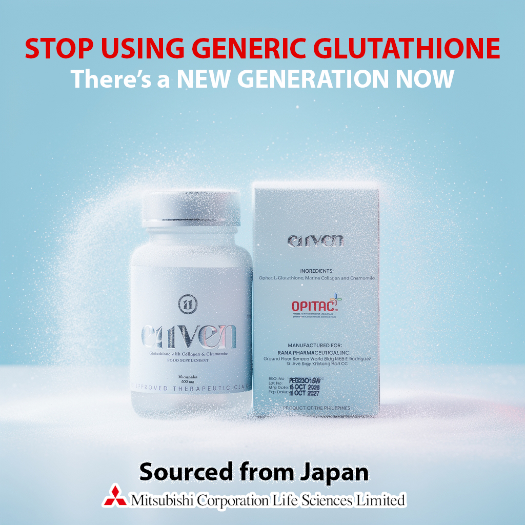 E11ven Philippines Facebook ad: WHY OPITAC GLUTATHIONE?