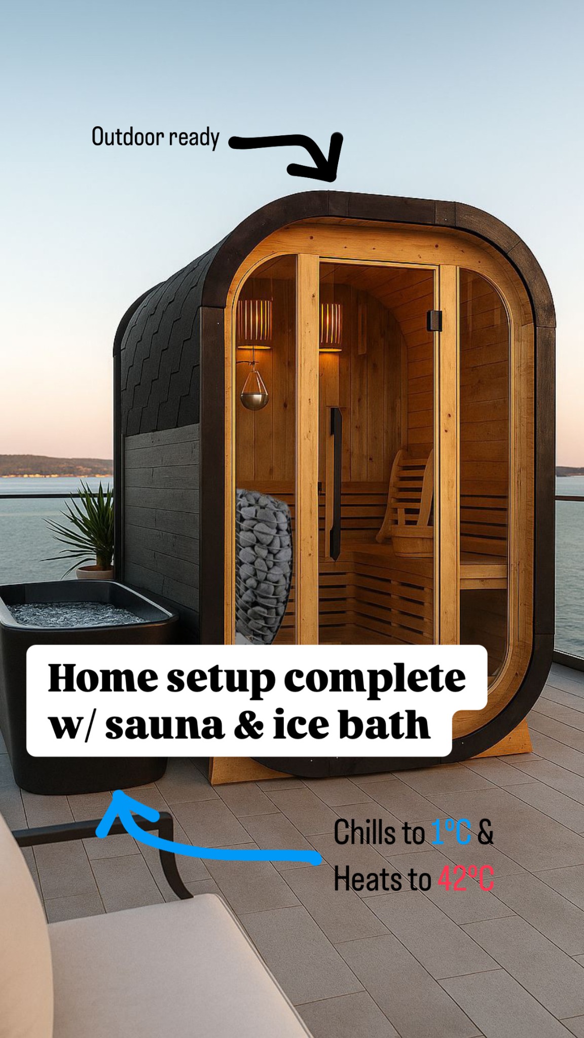 PlusLife Health Facebook ad: Turn Home into a Wellness Retreat
