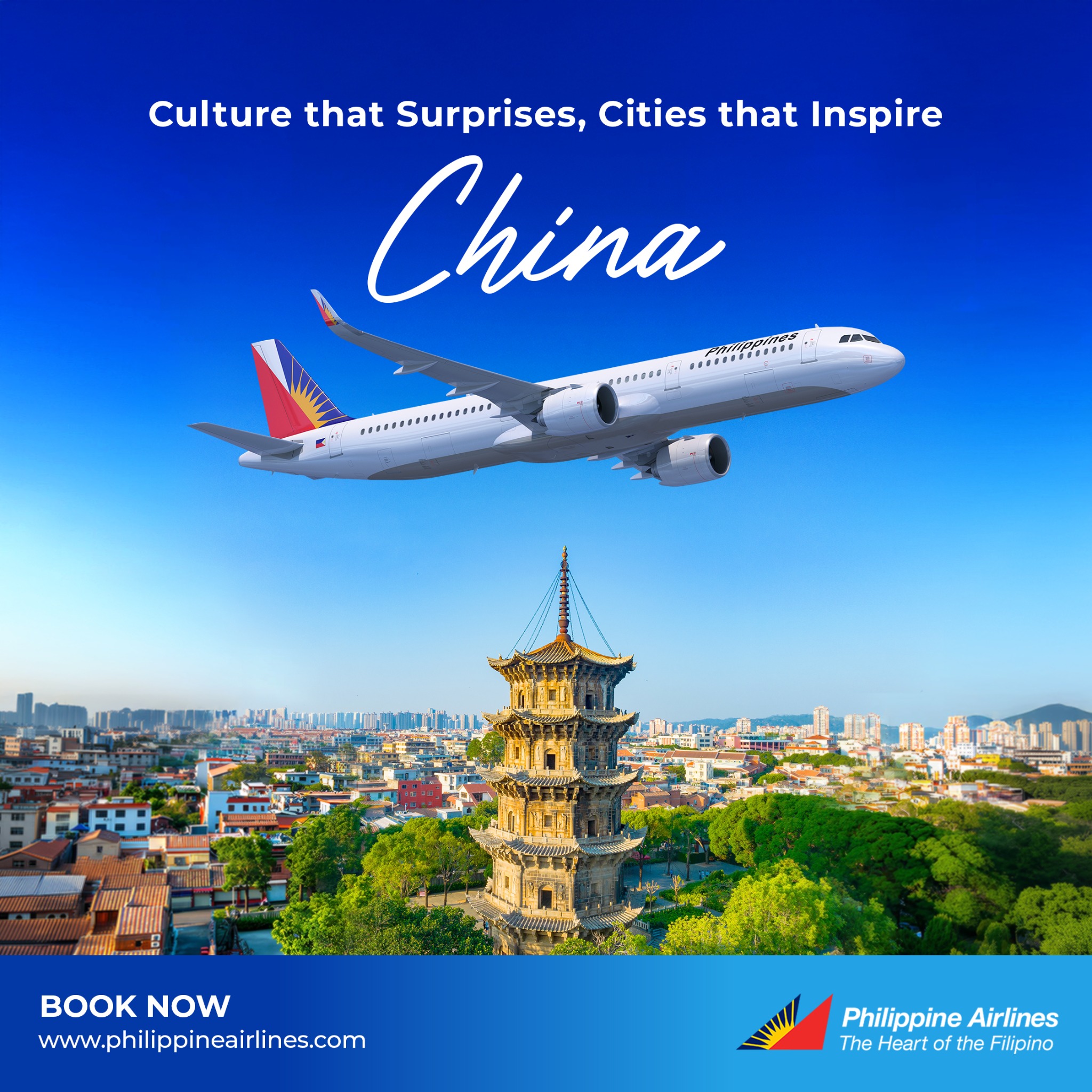 Philippine Airlines Facebook ad