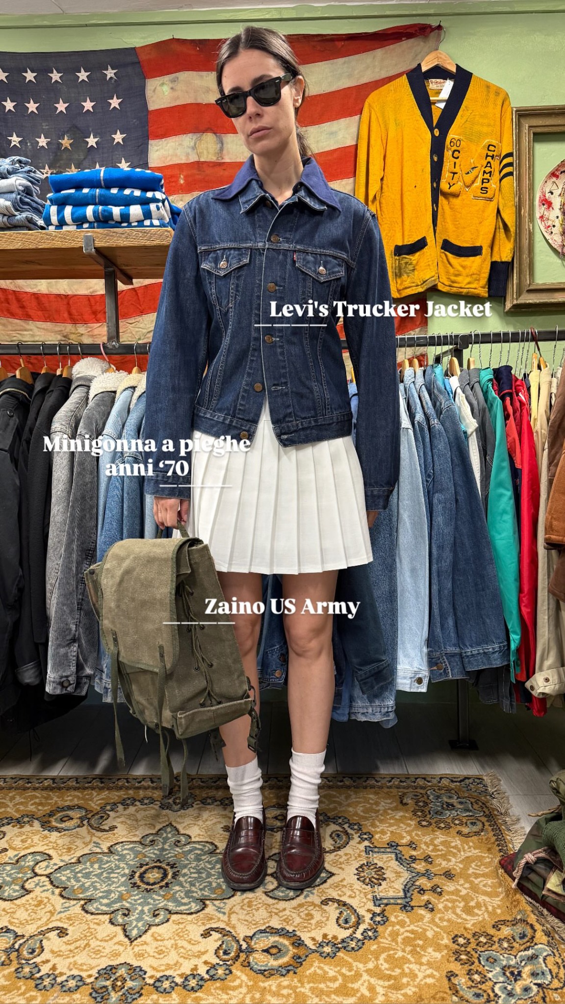Fangovintage Facebook ad: Selezioniamo capi che hanno una storia da raccontare e…