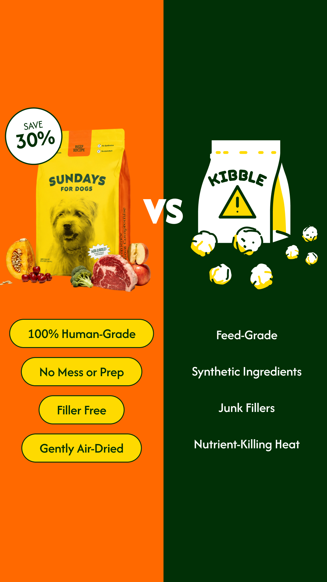 Sundays Facebook ad
