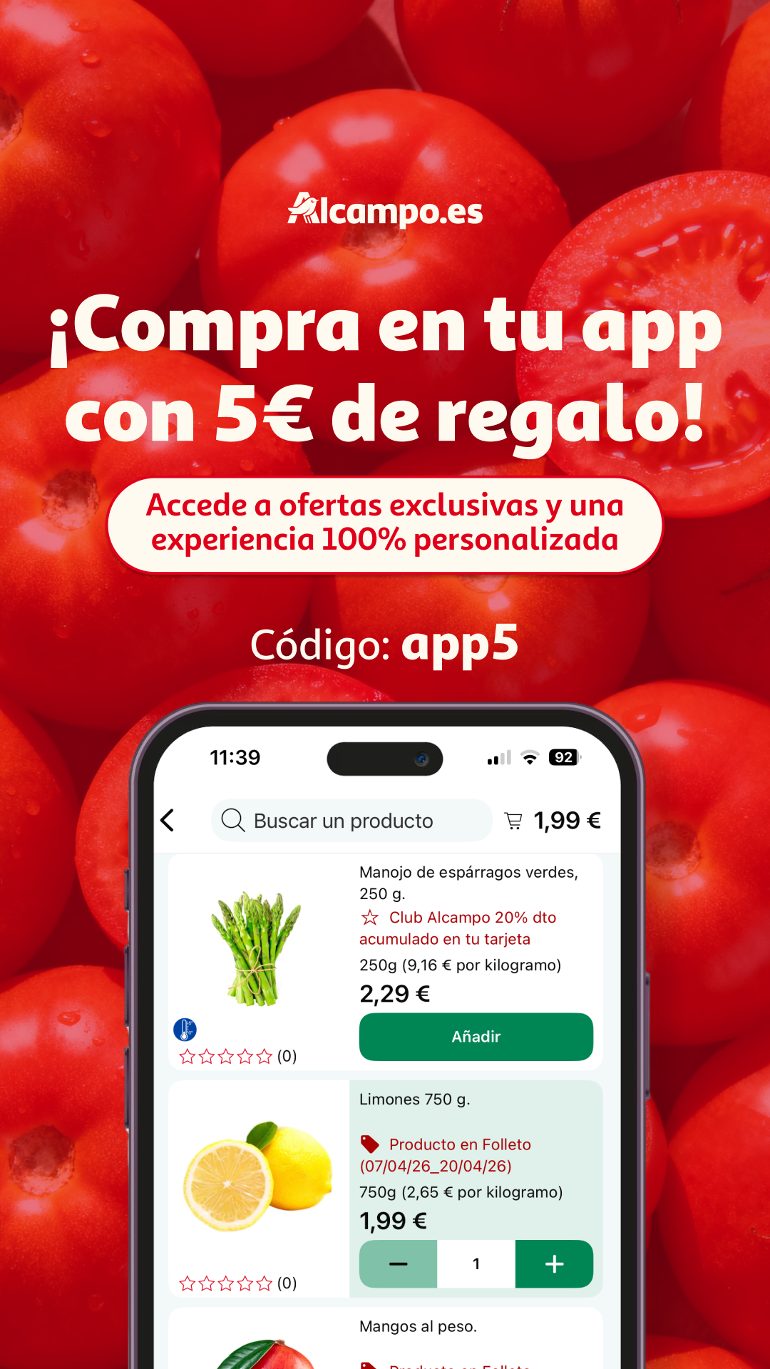 Alcampo Facebook ad