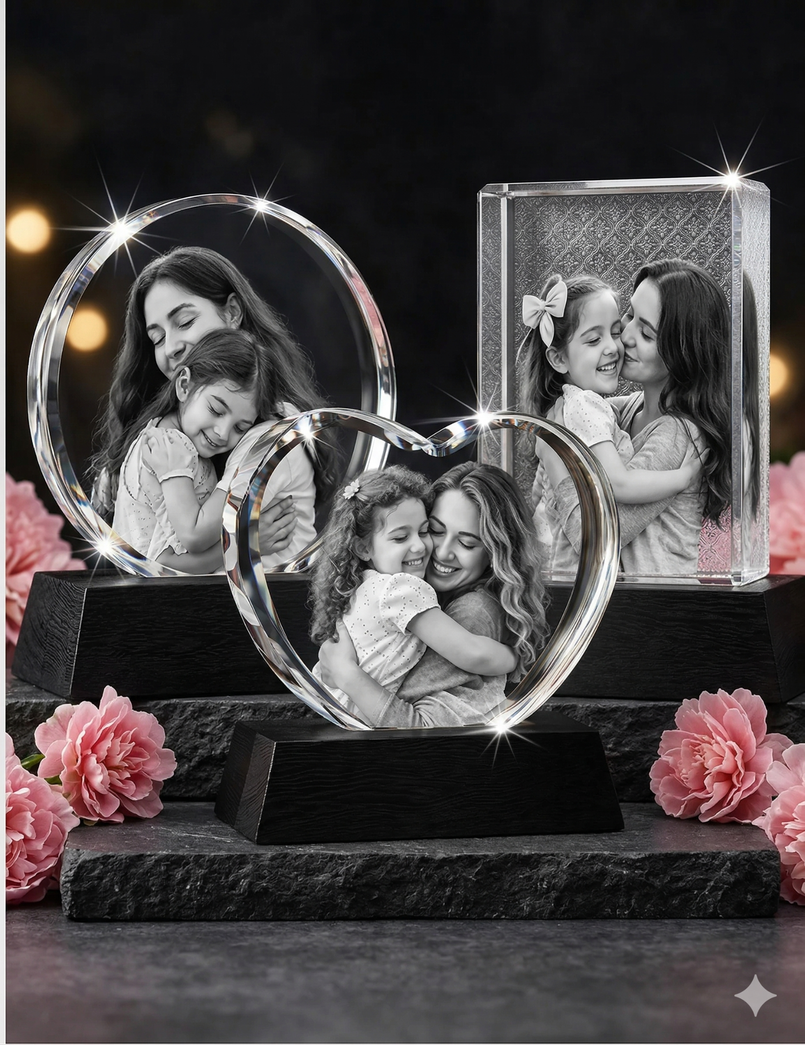 3D Crystal Facebook ad