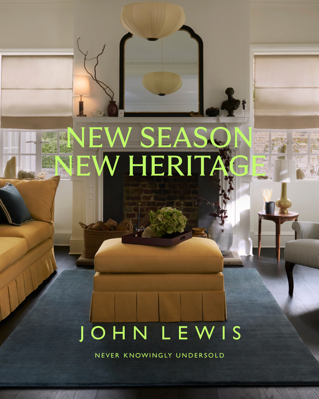 John Lewis & Partners Facebook ad: New season, new Heritage