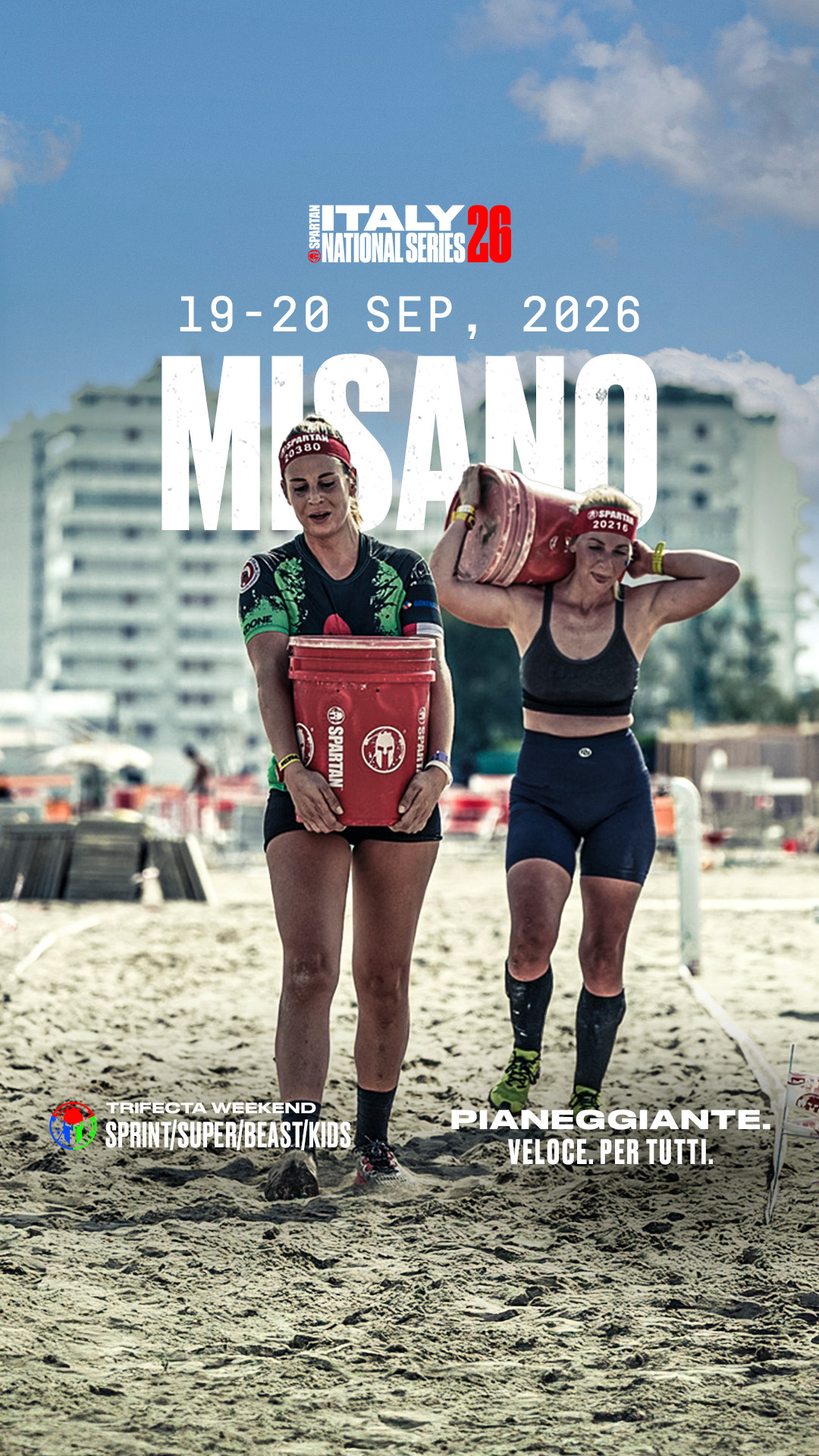 Spartan Race Italy Facebook ad