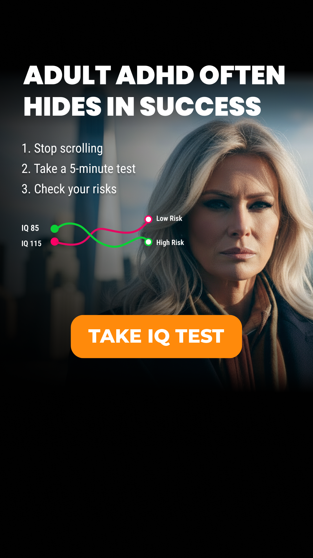 My IQ Facebook ad