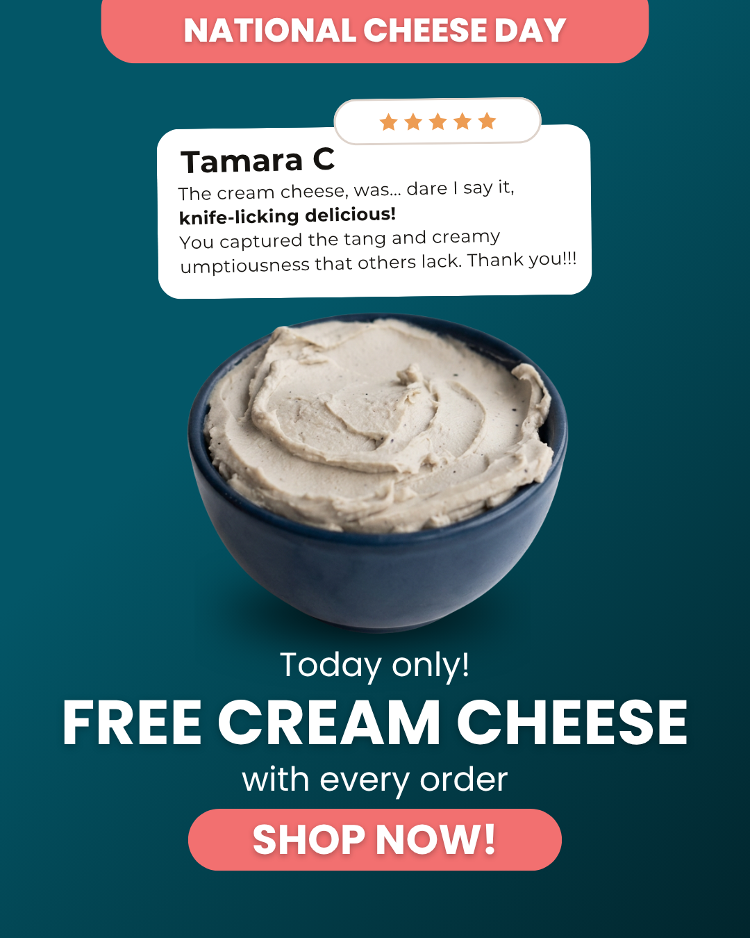 Rebel Cheese Facebook ad