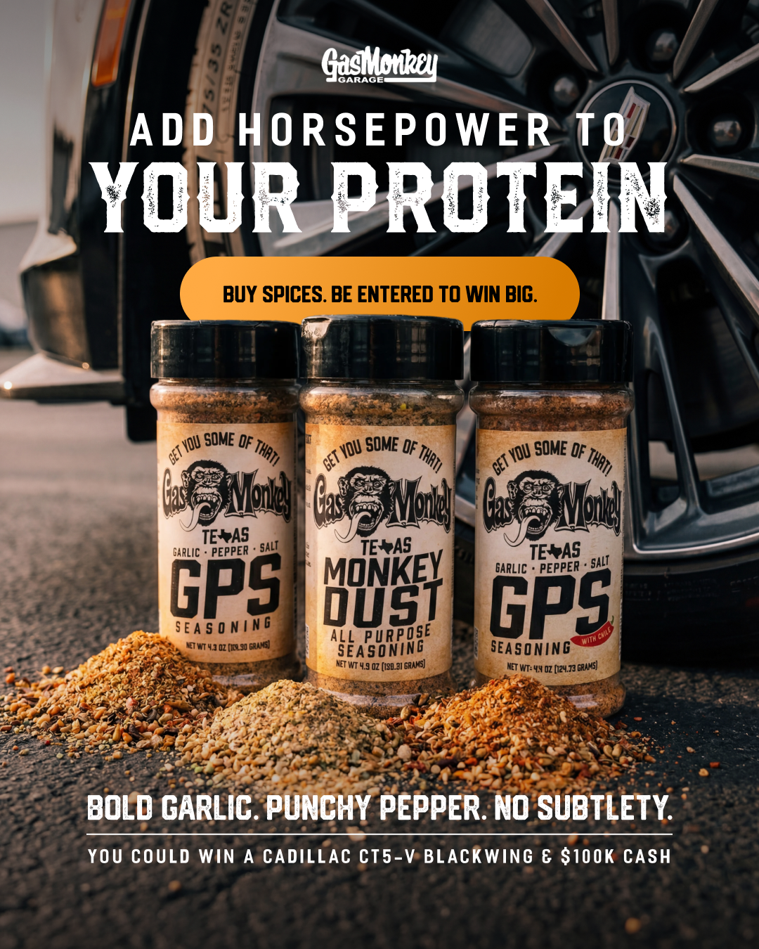 Gas Monkey Garage Facebook ad
