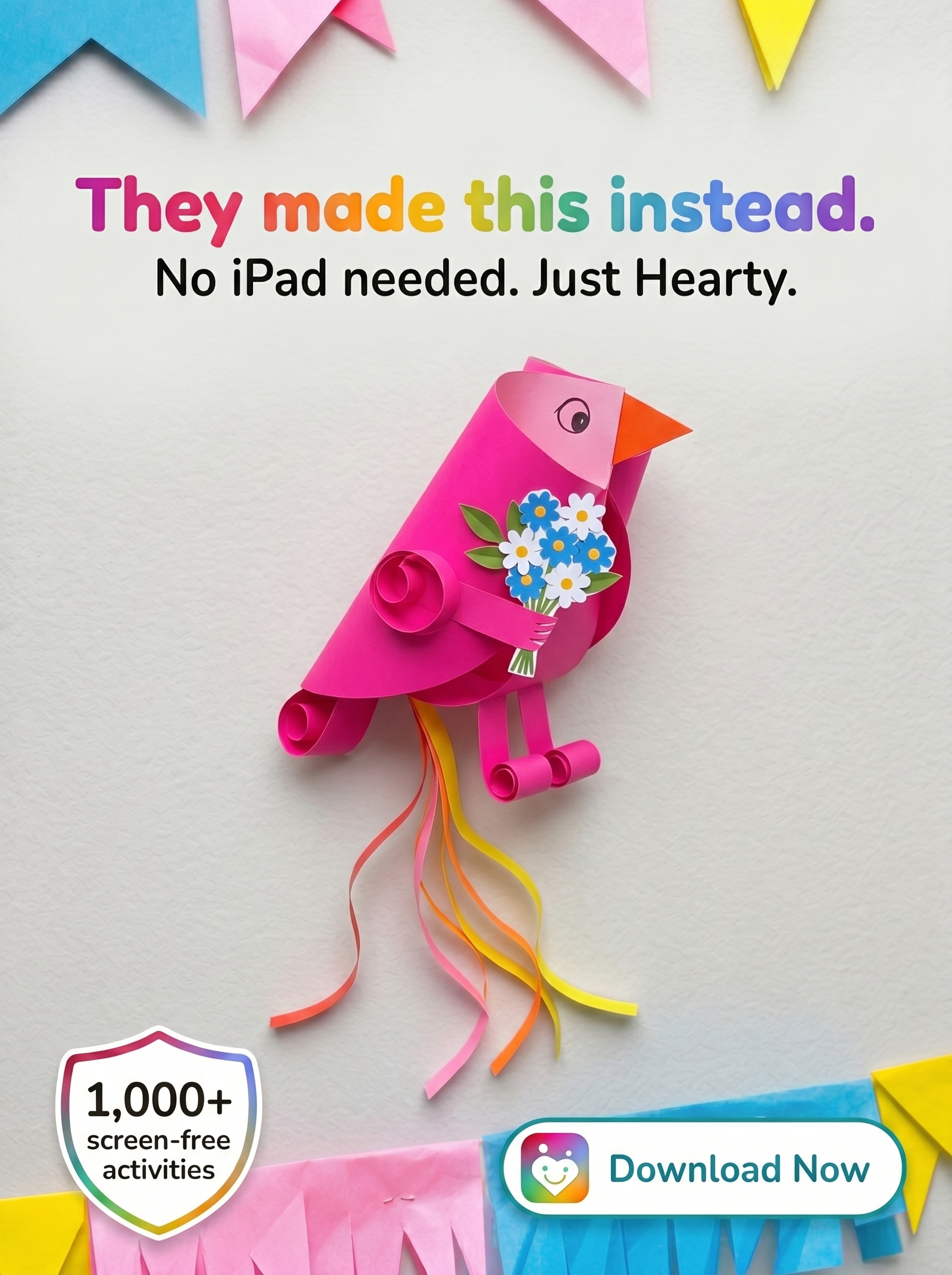 Hearty App Facebook ad