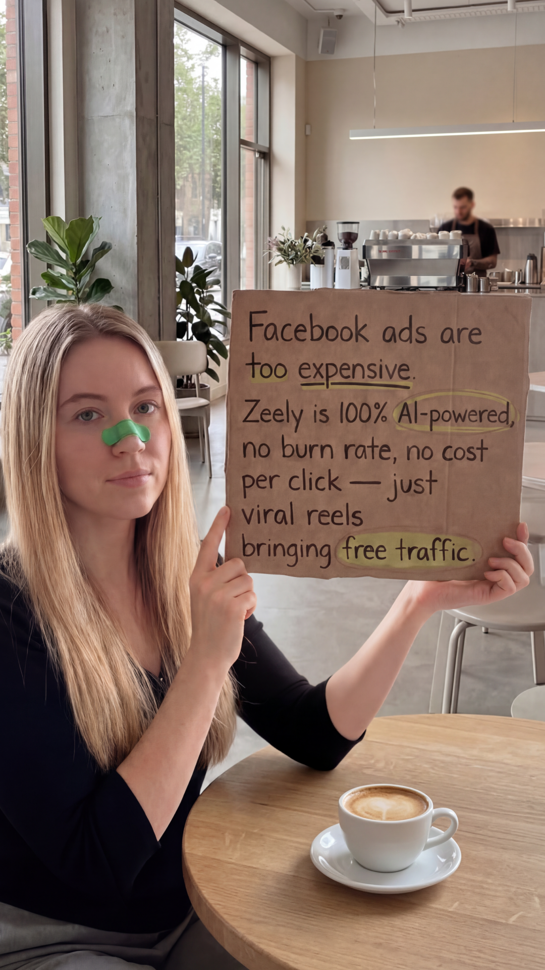 Zeely Facebook ad
