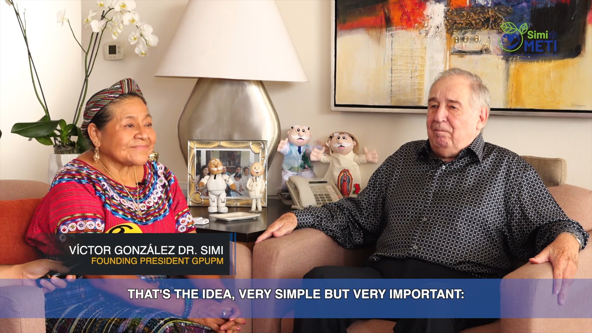 Víctor González Dr. Simi Facebook ad: Mensaje para ayudar a los que menos tienen y mejorar el…