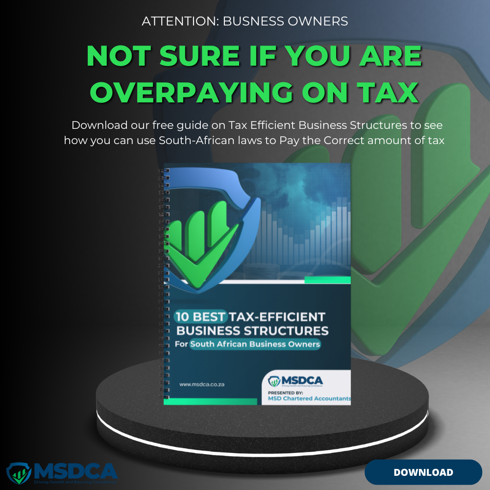 MSD Chartered Accountants Facebook ad