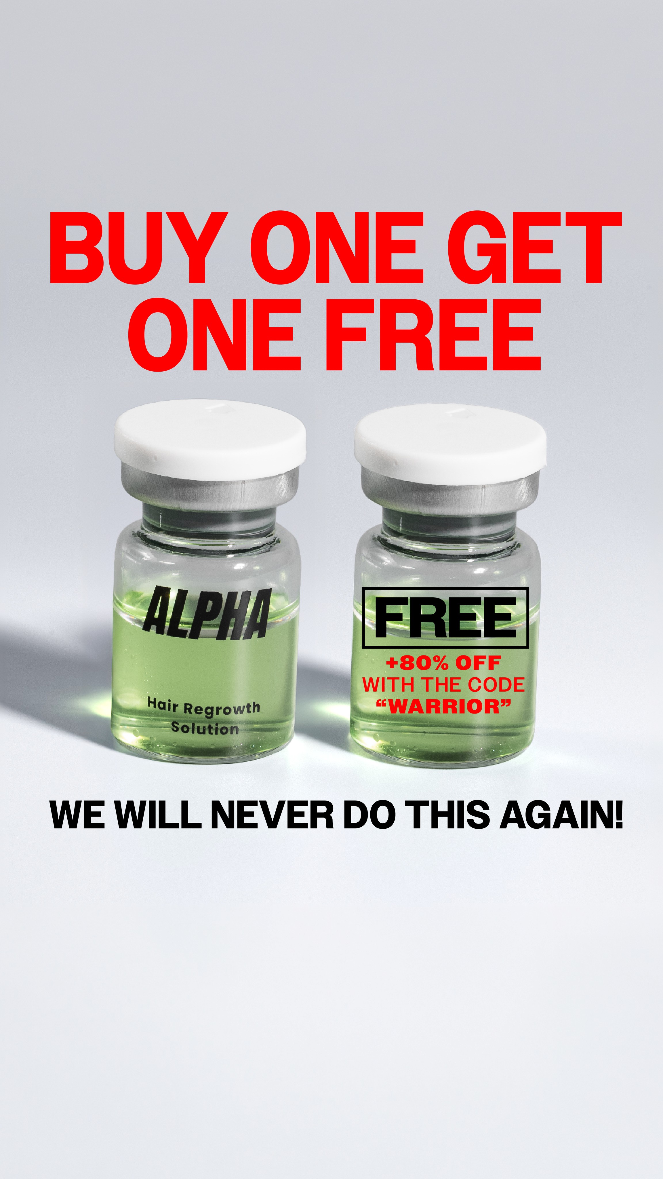 AlphaInfuse Facebook ad