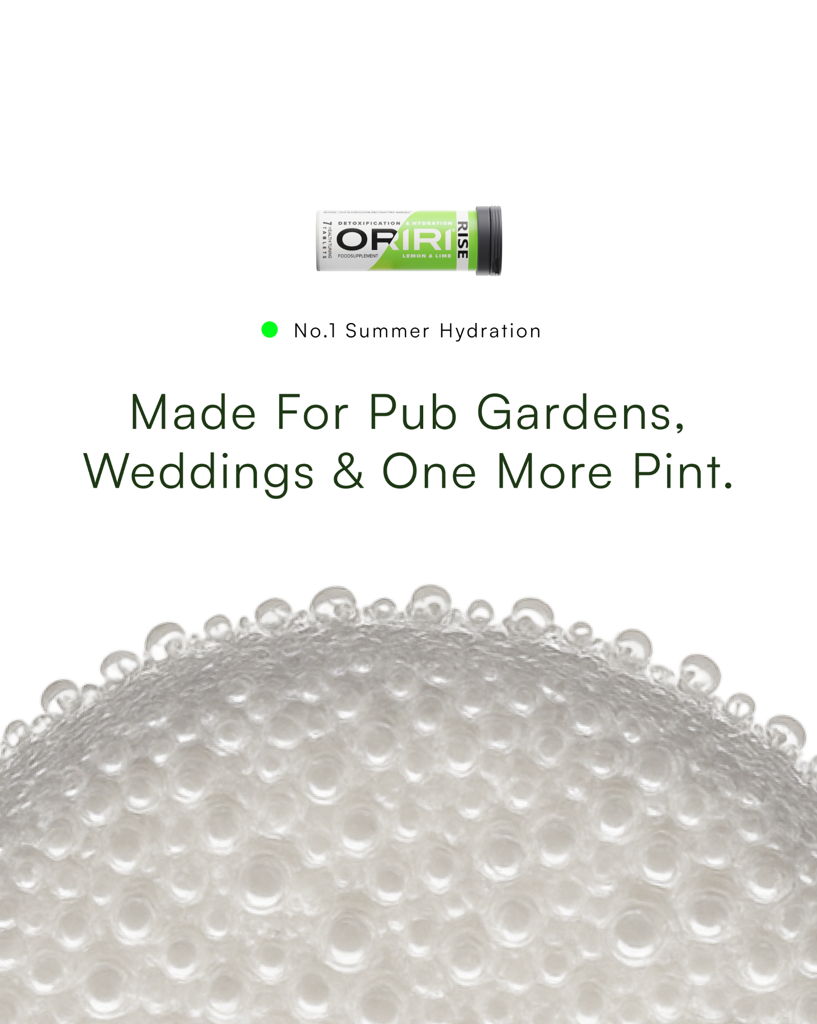 ORIRI Facebook ad: Hangover? We’ve Got You Covered.