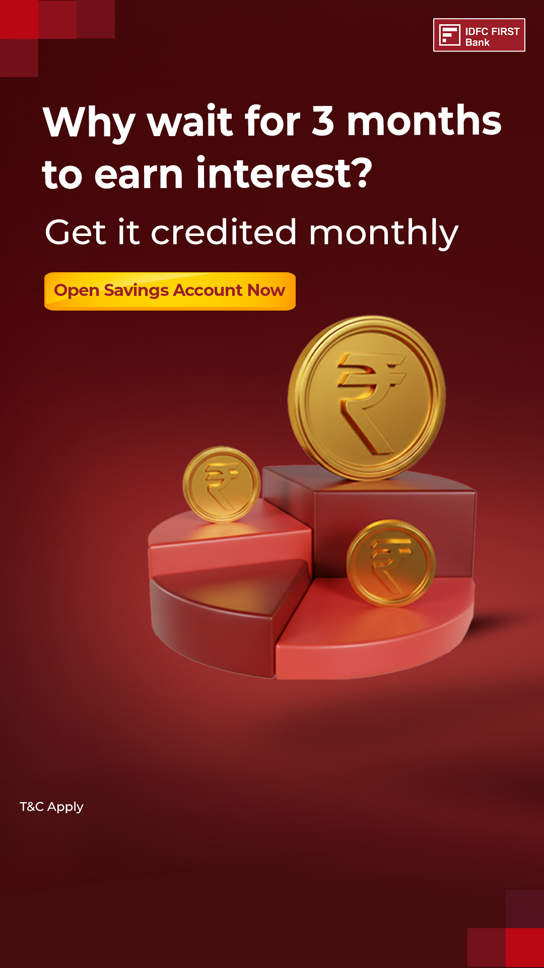 IDFC FIRST Bank Facebook ad