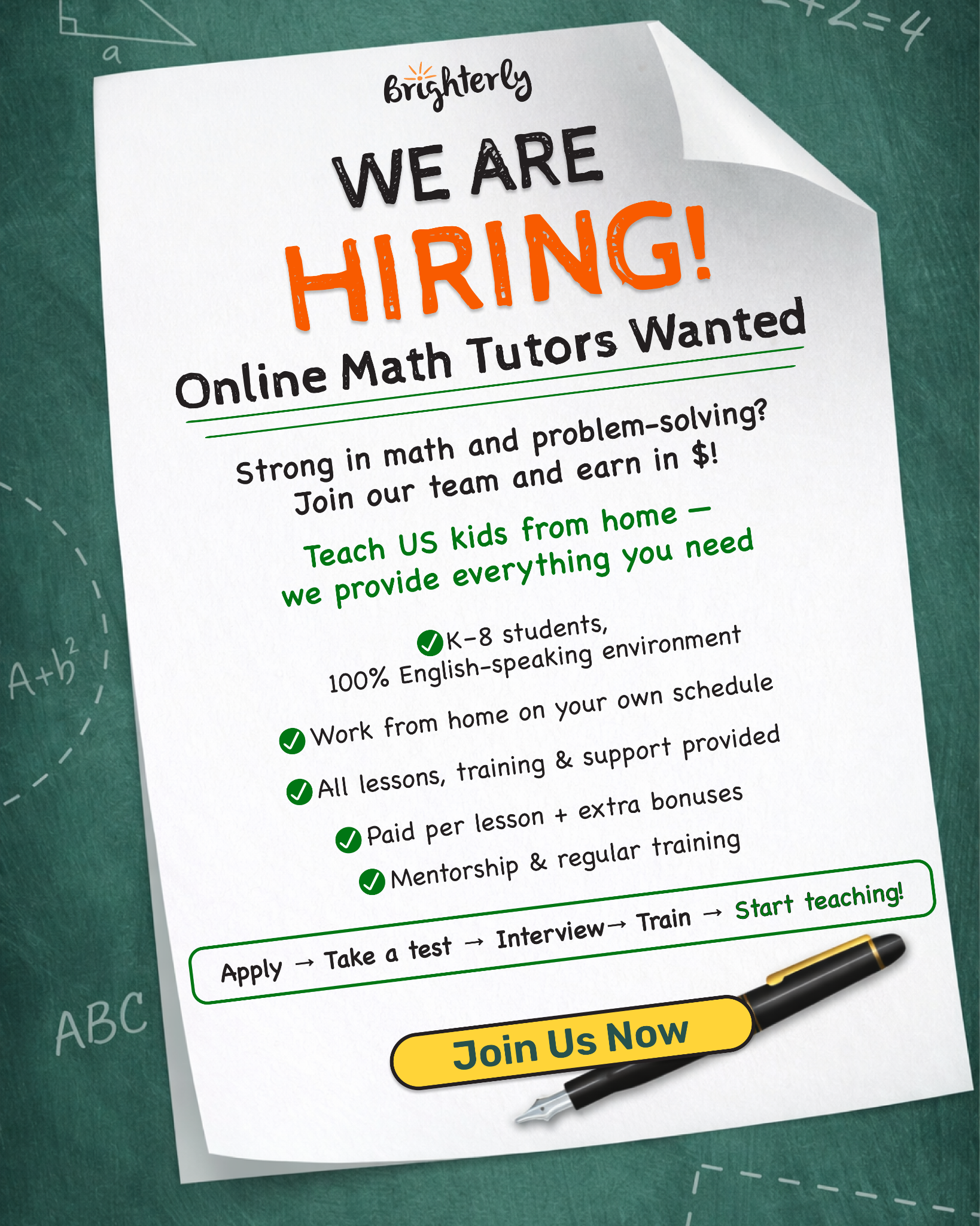 Brighterly Facebook ad