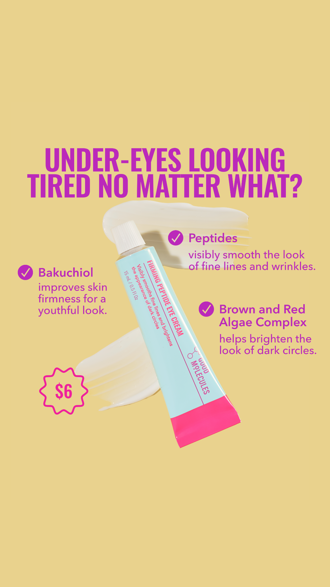 Good Molecules Facebook ad