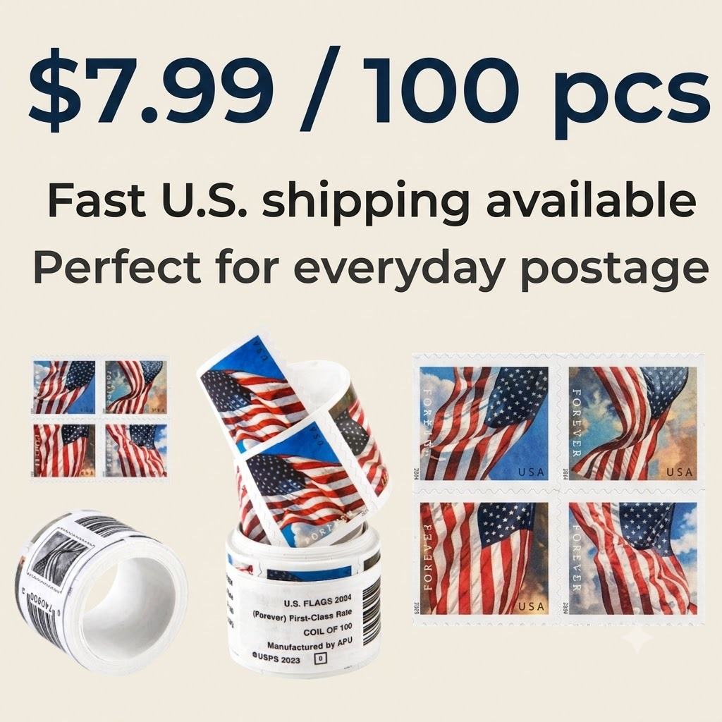 Ryan Wade Bailey Facebook ad: Get 100 U.S. Stamps for Just $7.99