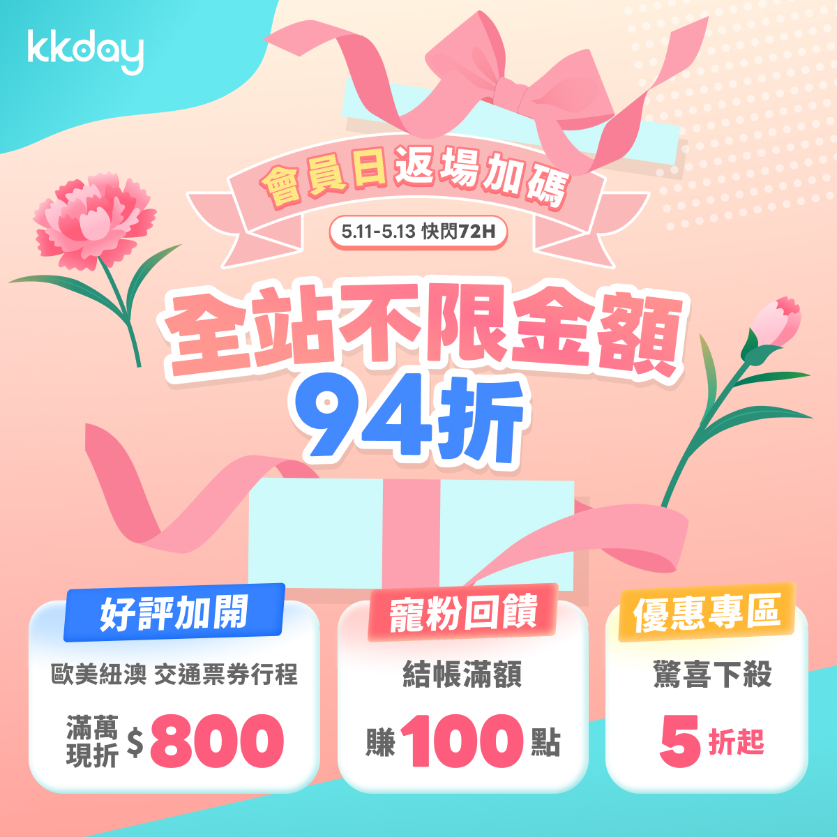 KKday Facebook ad