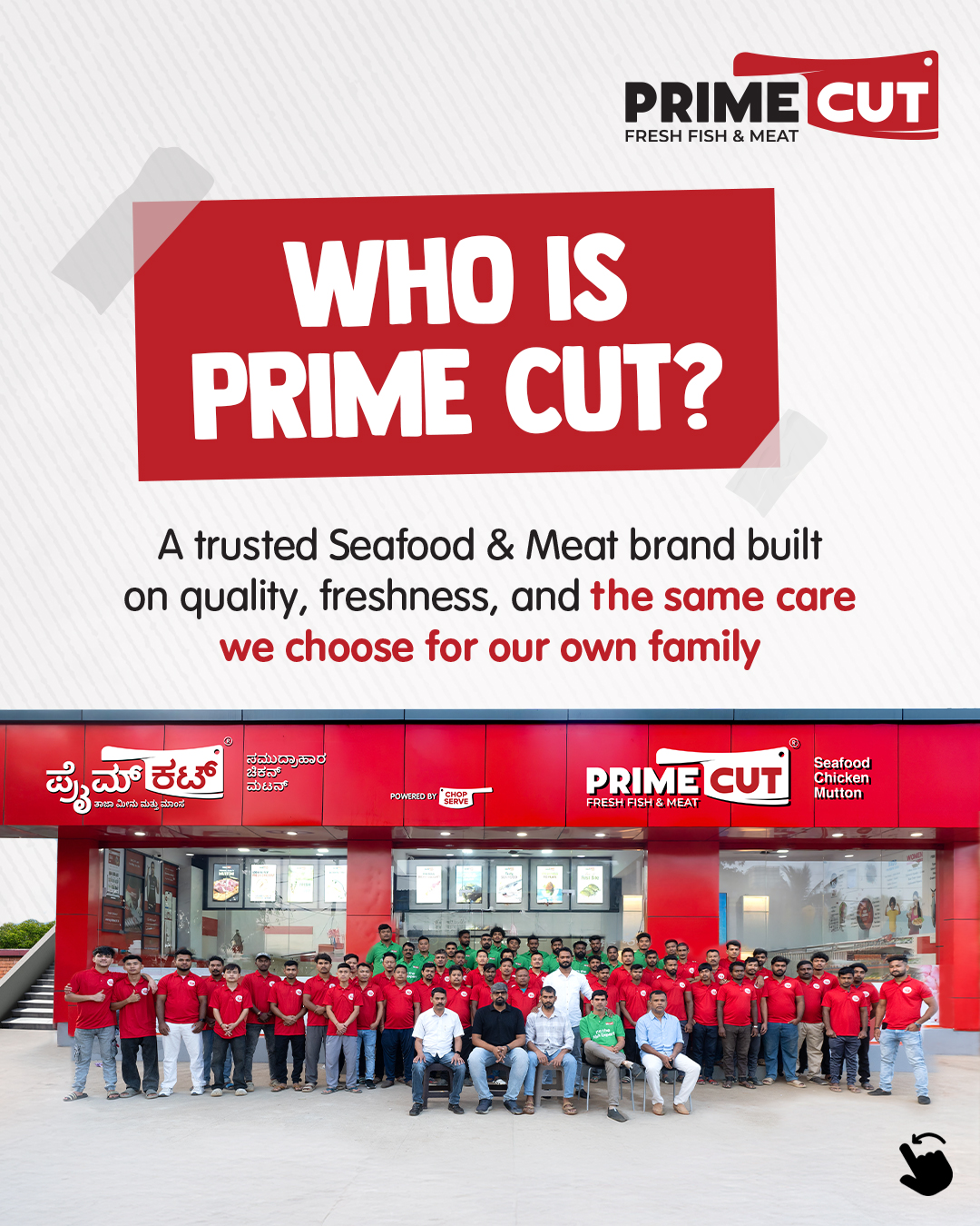 Prime Cut Facebook ad: More than just a seafood & meat brand…