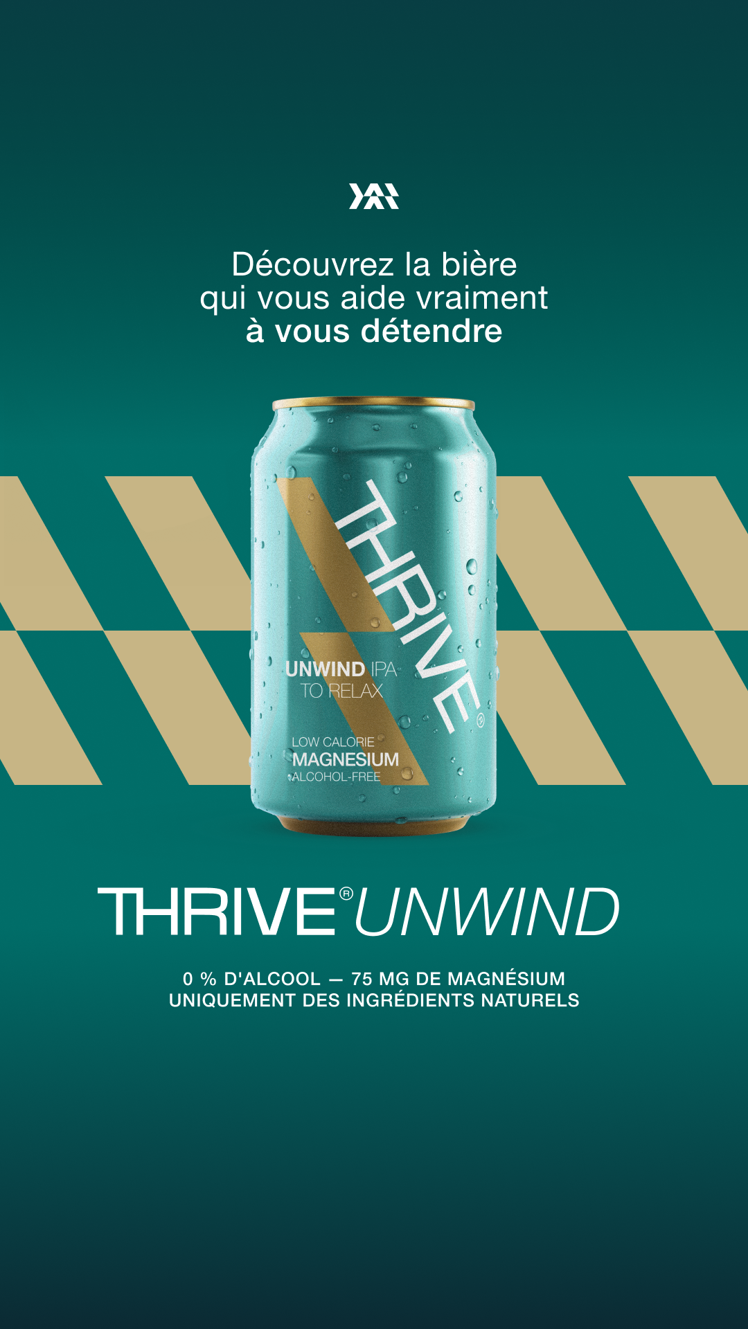 Thrive Beer Facebook ad