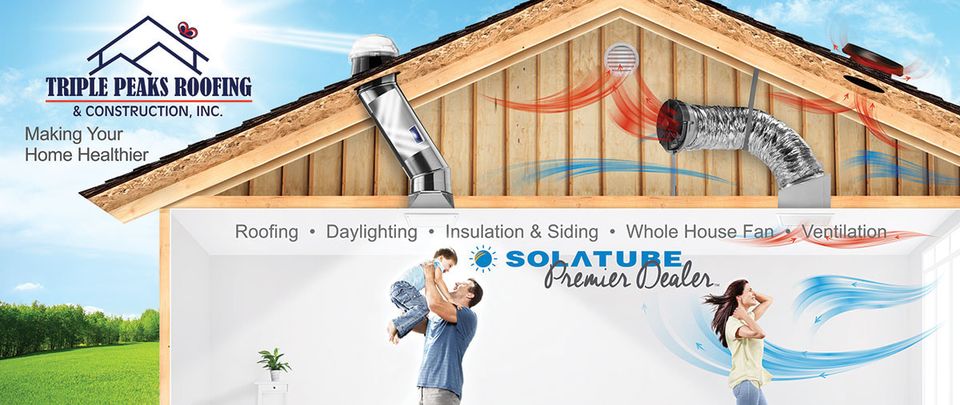 Triple Peaks Roofing & Construction, inc Facebook ad