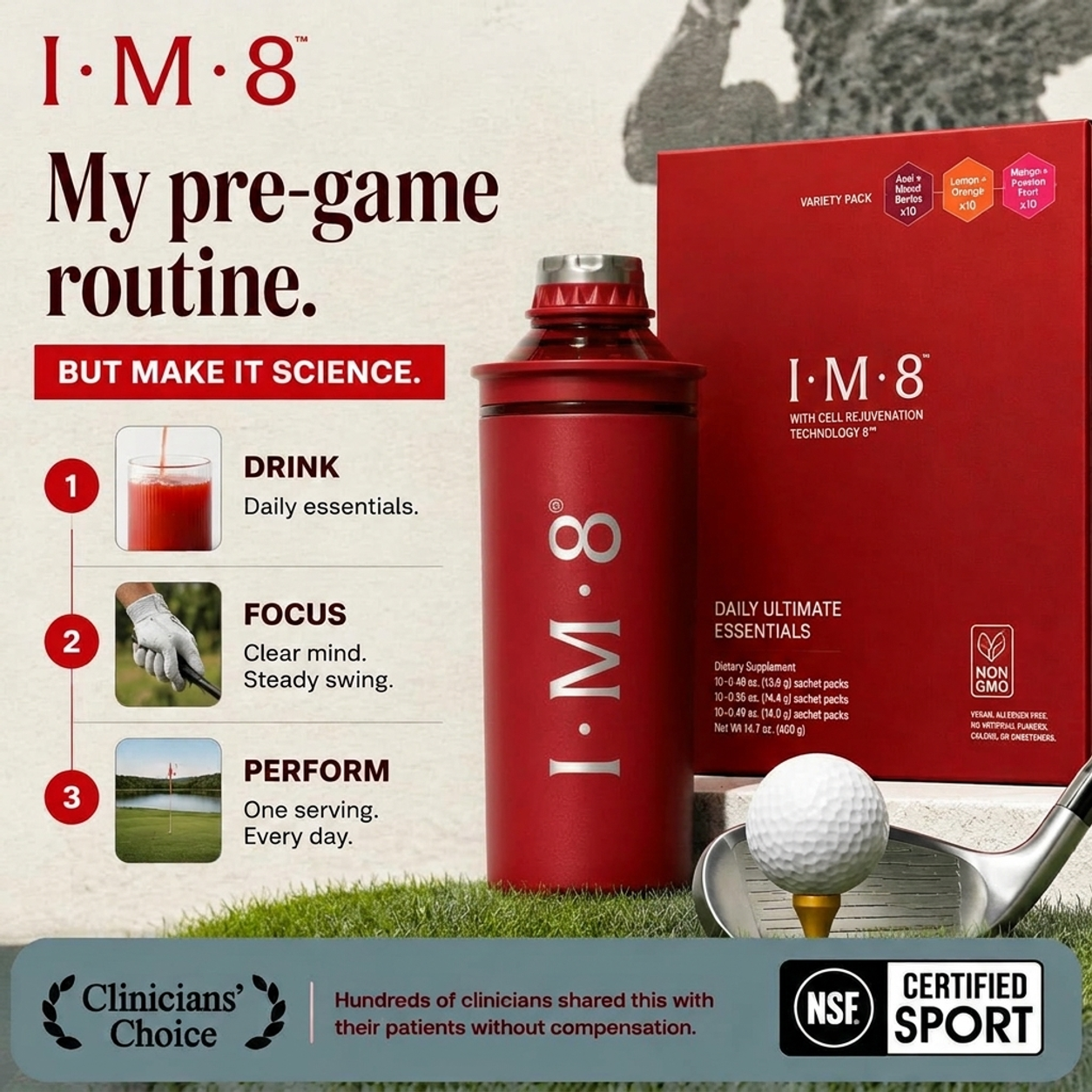 IM8 Health Facebook ad