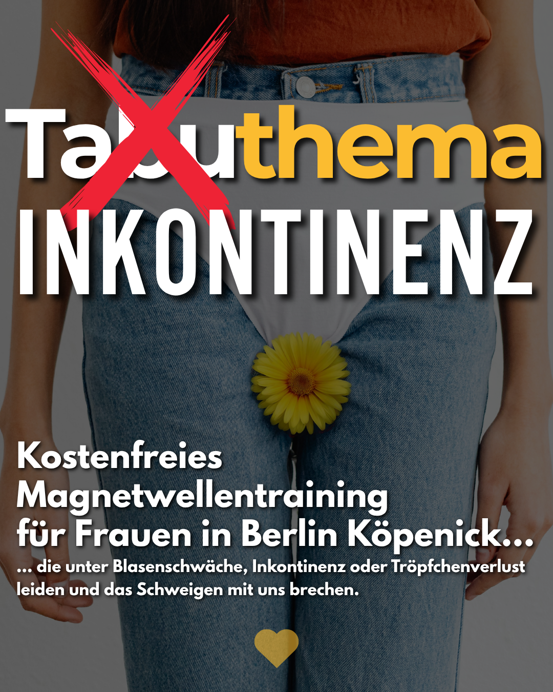 Beckenboden Behandlung Facebook ad