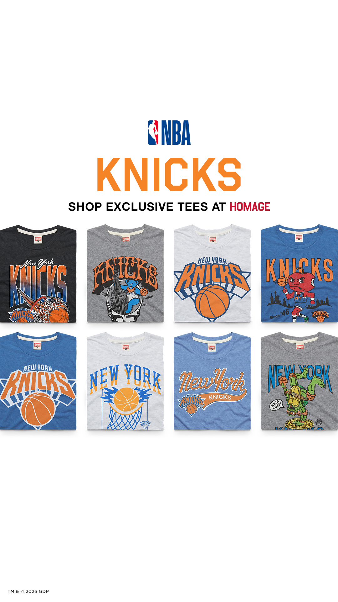 Homage Facebook ad