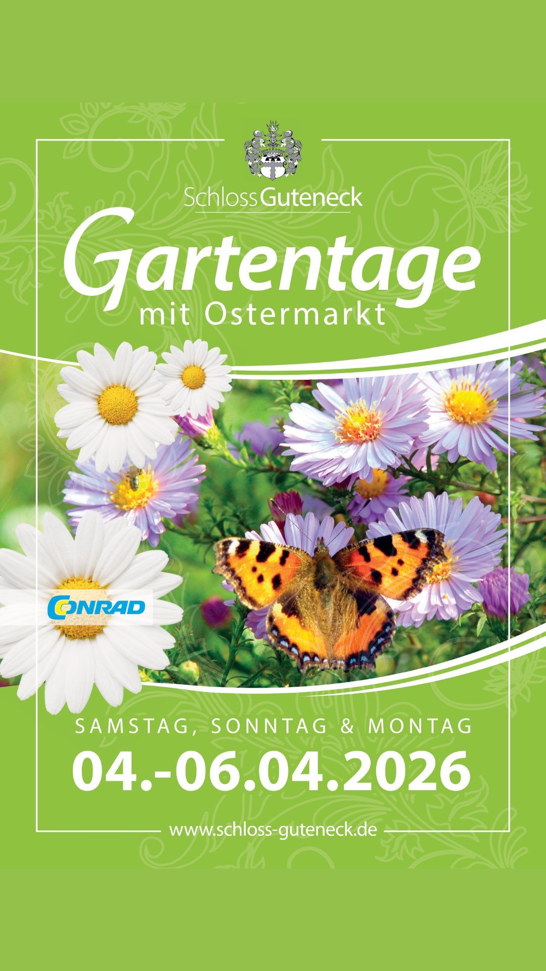 Schloss Guteneck Facebook ad: Gartentage Schloss Guteneck