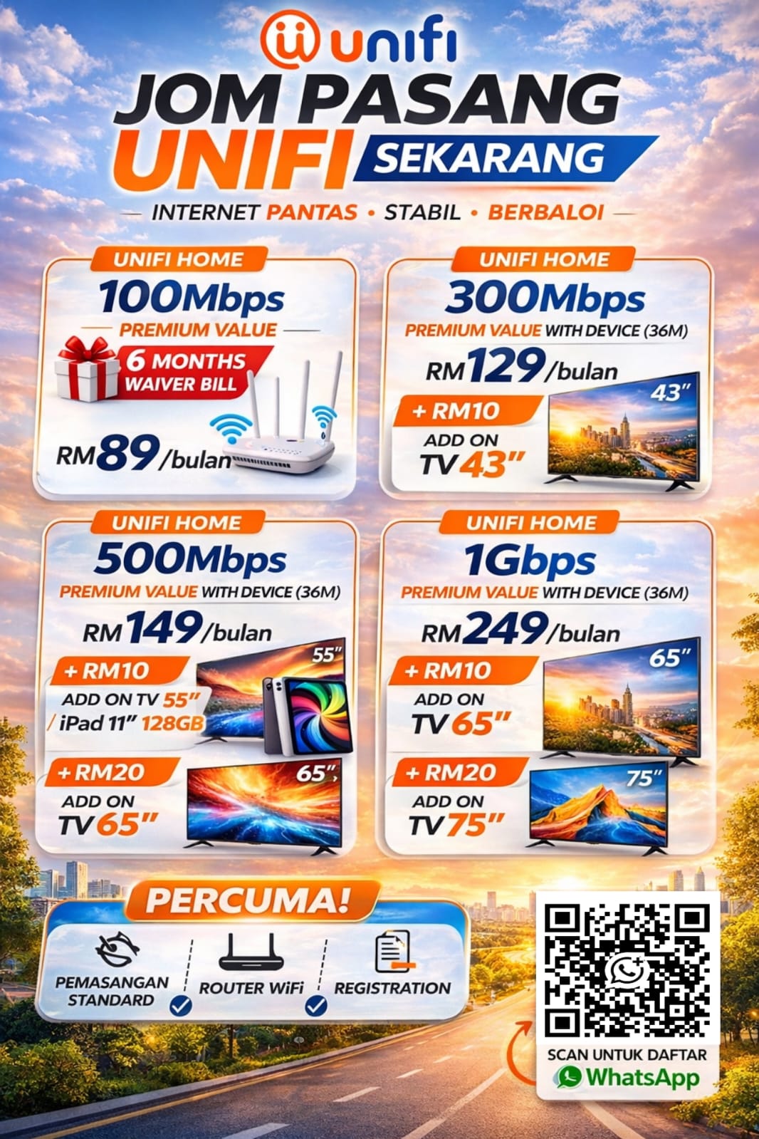 Haikal Wifi Malaysia Facebook ad