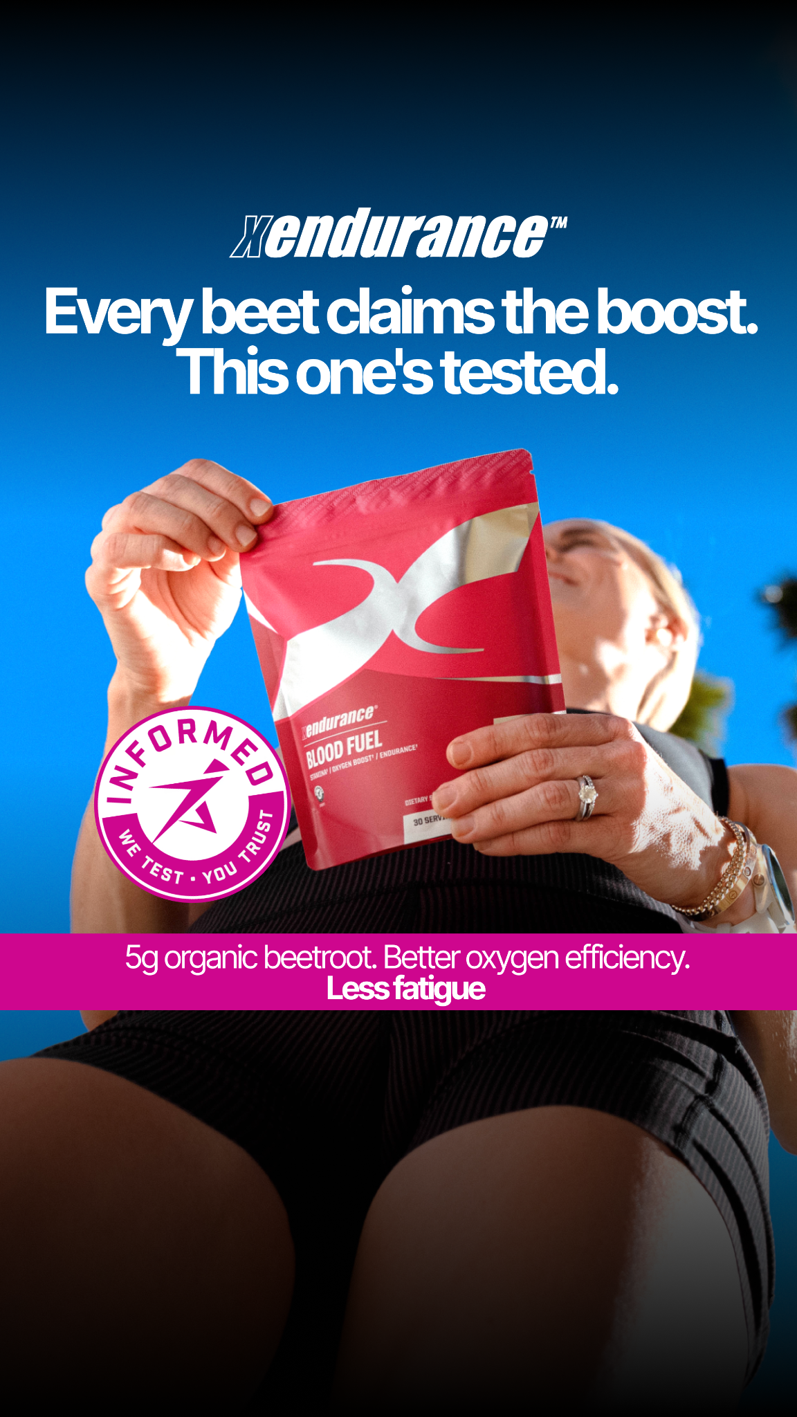 Xendurance Facebook ad