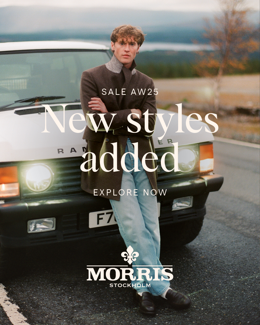 Morris Stockholm Facebook ad