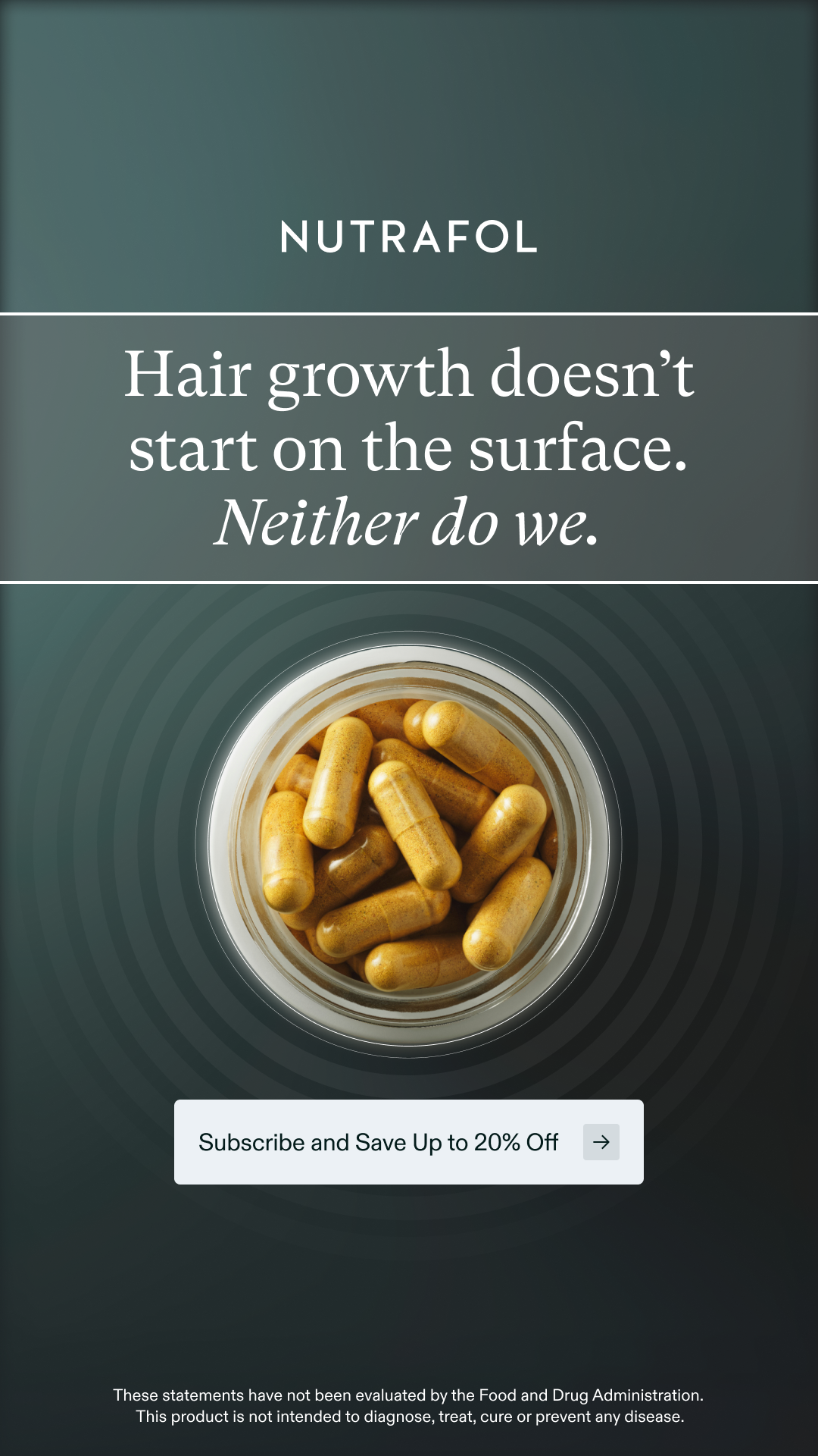 Nutrafol Facebook ad