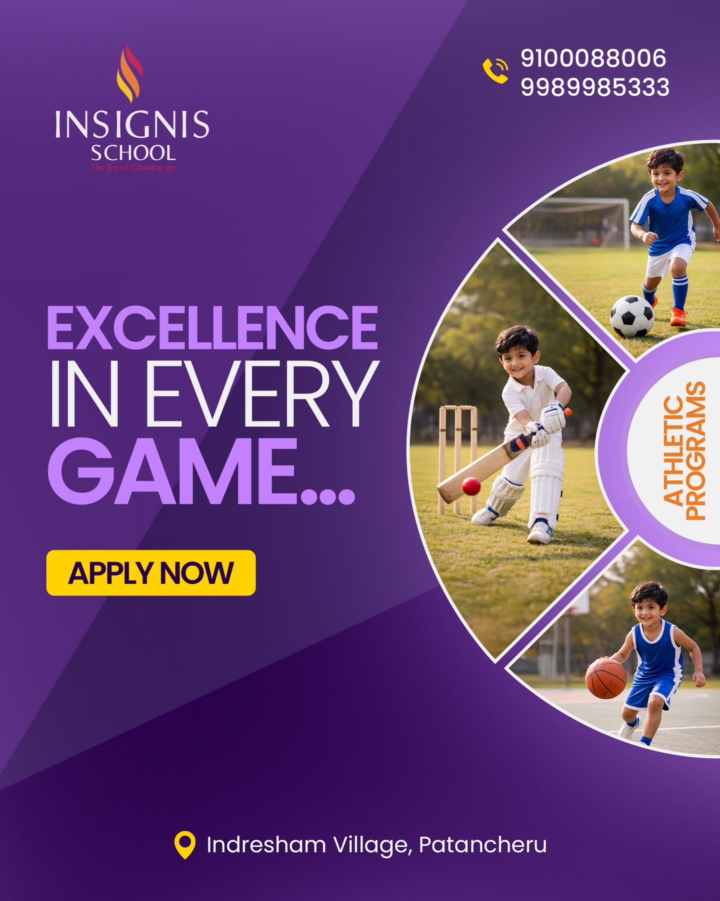 Insignis School Facebook ad