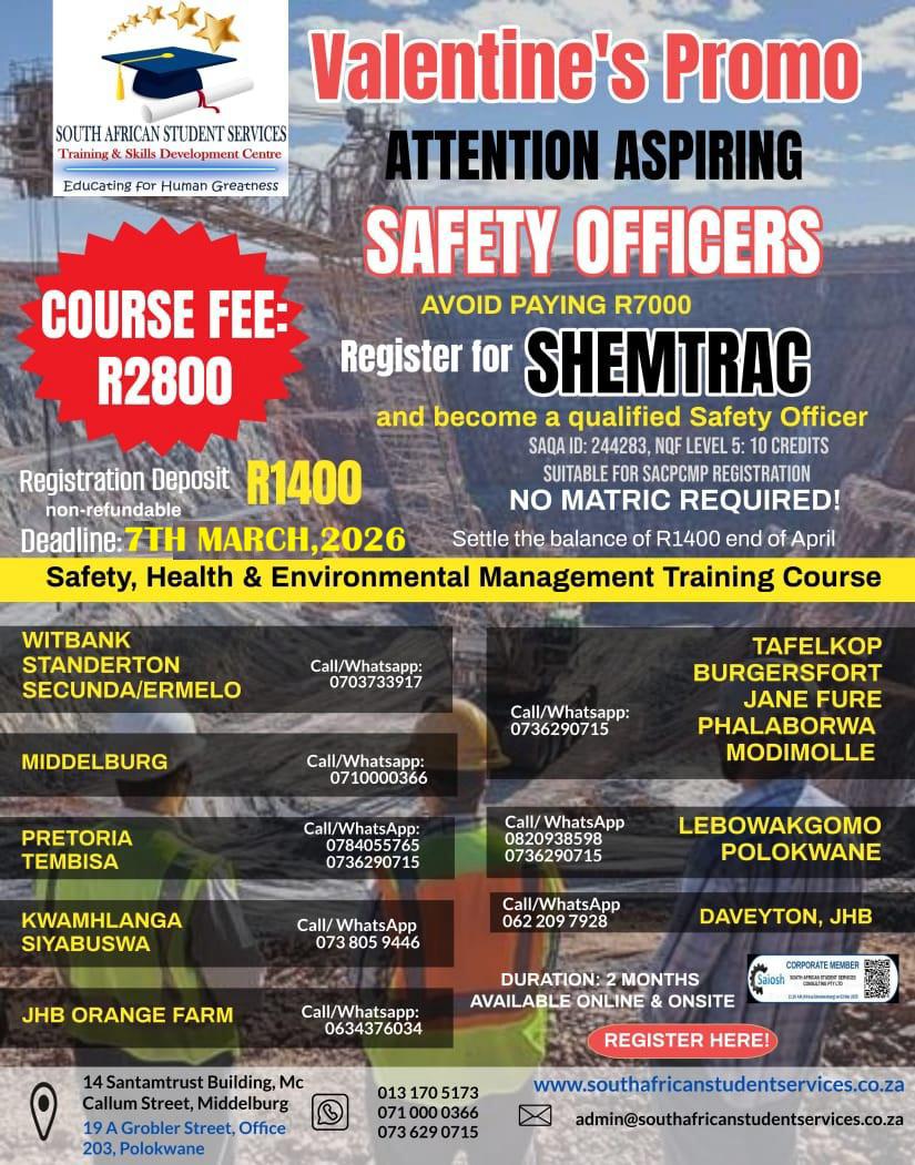 South African Student Services Consulting Facebook ad: *SHEMTRAC*