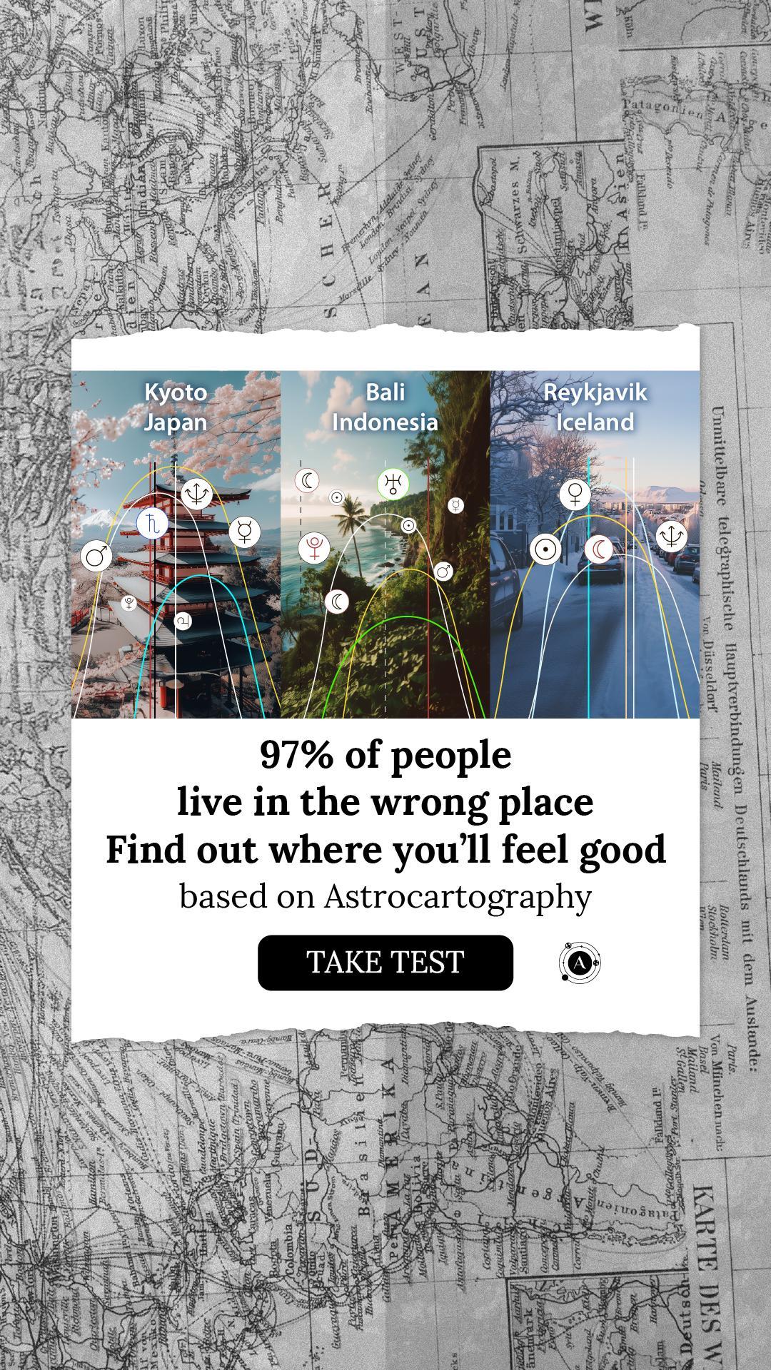 Richard Valeon Astrocartography Expert  Facebook ad