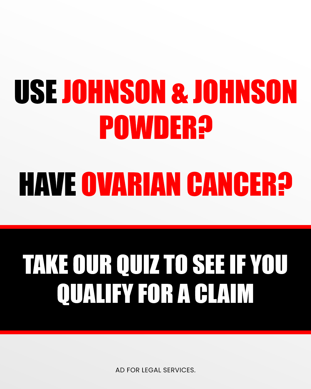 Talcum Powder Lawsuit Claims Facebook ad from Mar 4, 2026
