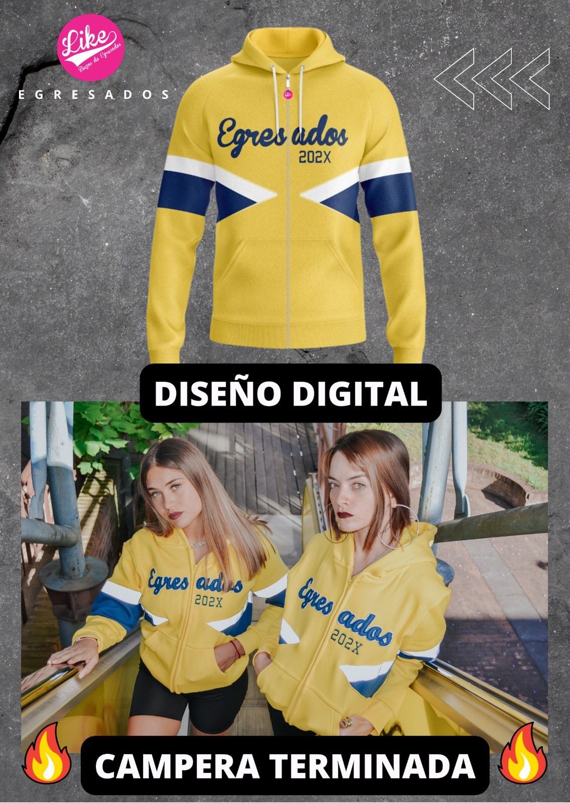 Like - Buzos de Egresados Facebook ad from Feb 21, 2025