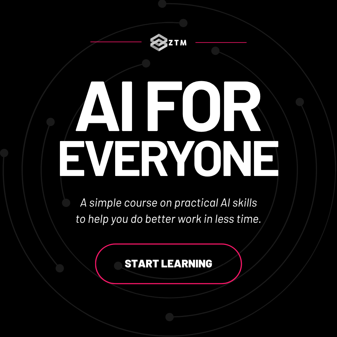 Zero To Mastery Facebook ad