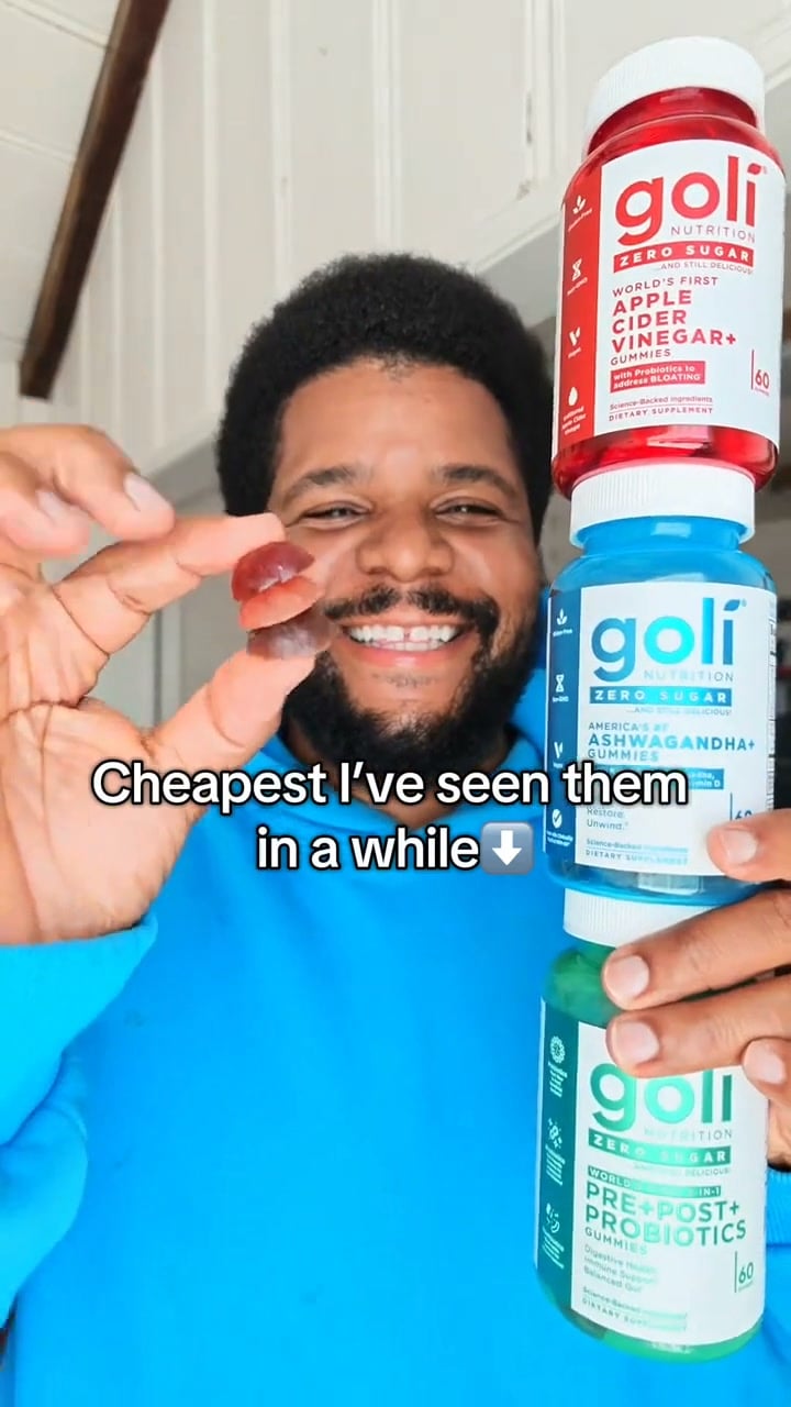 Goli Facebook ad: Stock Up & Save on Zero Sugar Goli! Free Shipping