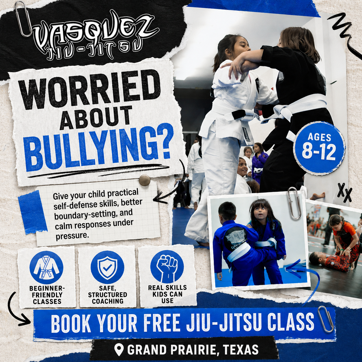 Vasquez Jiu Jitsu Facebook ad