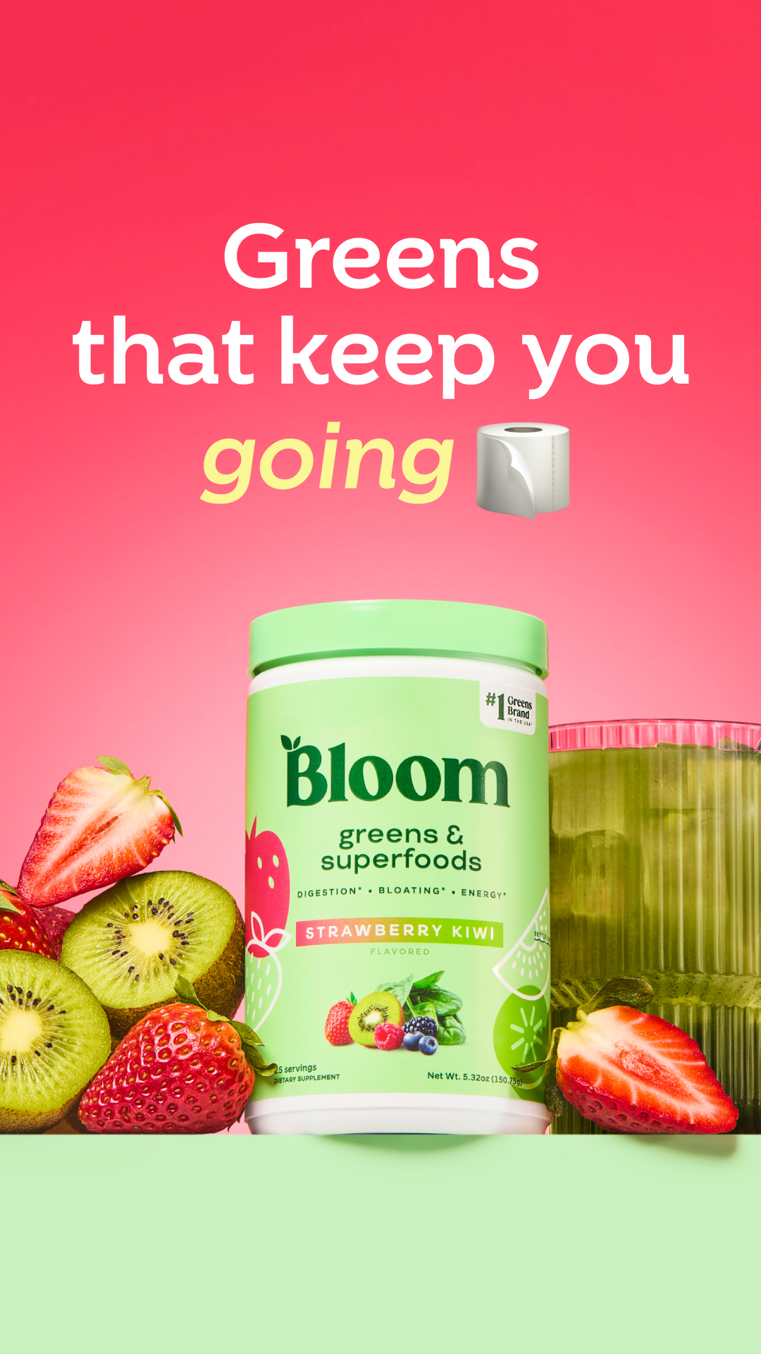 Bloom Nutrition Facebook ad