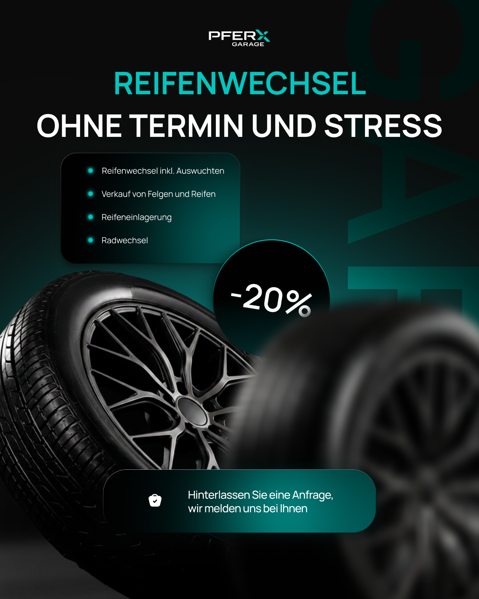 PFERX Garage Facebook ad from Apr 20, 2026