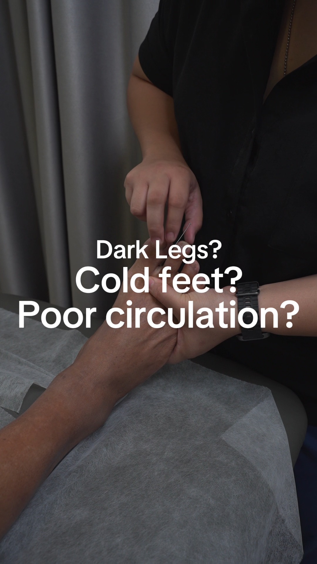 Acuholistic Health Center Facebook ad: Better circulation. Better balance.